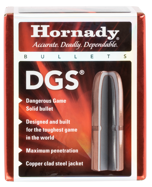 Hornady 4507 DGS  45 Cal .458 500 gr Full Metal Jacket Round Nose 50 Per Box/ 15 Case