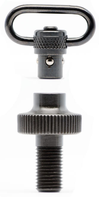 GrovTec US Inc GTSW308 Mag Cap  Shotgun 1" Push Button Black Oxide Mossberg 500 12 Gauge Steel