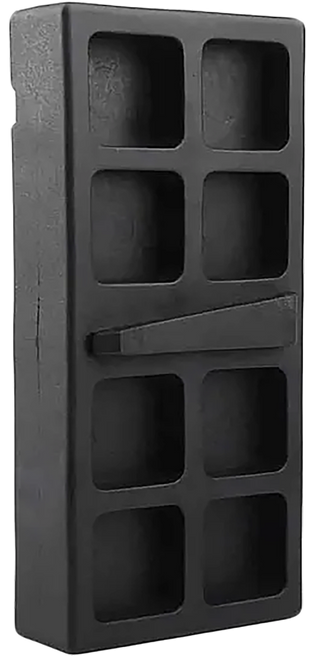 Lead & Steel Llc LSVBLOWER Lower Receiver Vise Block Black Polymer