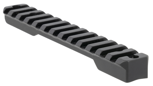 Talley PSM258779 Fierce Rivalry Picatinny Rail  Black Anodized Short Action 20 MOA