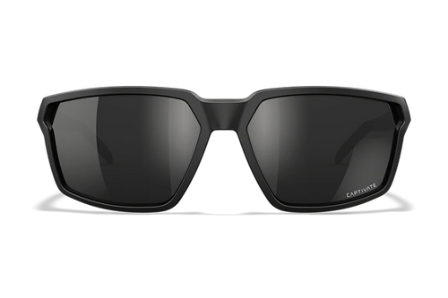 Wiley X AC6SRA05 Sierra  M/L Black Mirror Lens Polycarbonate Matte Black Frame