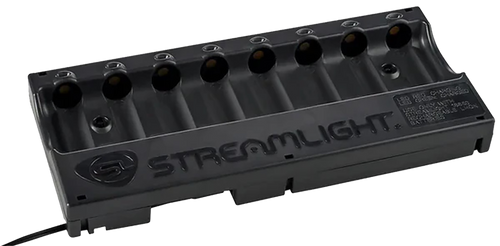 Streamlight 20230 8-Unit Bank Charger  Black SL-59/CR123A Battery 12V DC