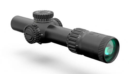 Swampfox Optics WAR16241RL Warhorse  Red 1-6x24mm FFP