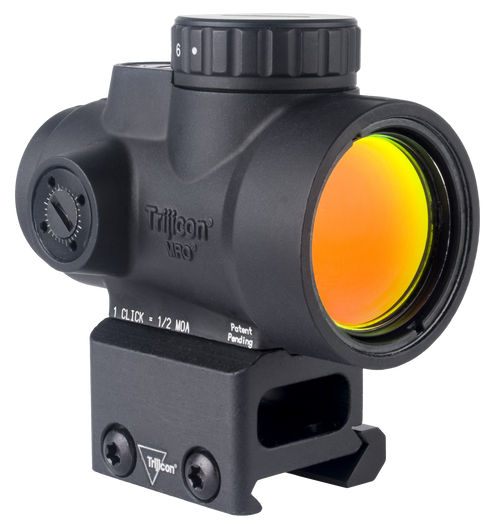 Trijicon 2200332 MRO SD  Black 1x25mm 2 MOA Green Dot Reticle Full Co-Witness Mount