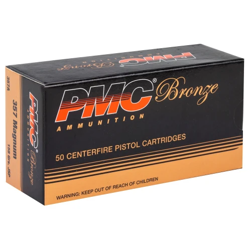 PMC .357 Magnum Ammo 158gr JSP Ammunition - 50 Rounds