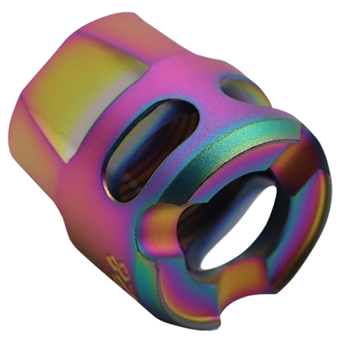 True Precision Inc TPYMICROS Micro Compensator Y-Type Spectrum 416R Stainless Steel 1/2"x28 Threads 9mm/380 ACP