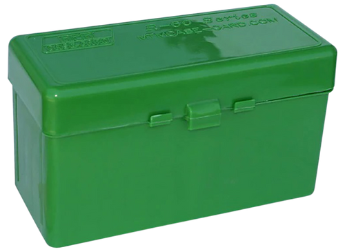 MTM Case-Gard RM6010 Ammo Box Flip-Top 308Win/220Swift/243Win Green Polypropylene 60rd