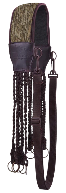 Drake Waterfowl DW4110006 Game Tote Heavy Load 12 Slip Ring Straps, Mossy Oak Bottomland, Neoprene Shoulder Strap, Waist Strap