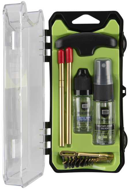 Breakthrough Clean BTECC4445 Vision Series Cleaning Kit 44 Cal & 45 Cal Pistol/10 Pieces Multi-Color