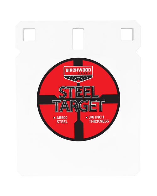 Birchwood Casey BC-SQR6-38 Centerfire Target 3/8" AR500 Steel 6" Square Gong