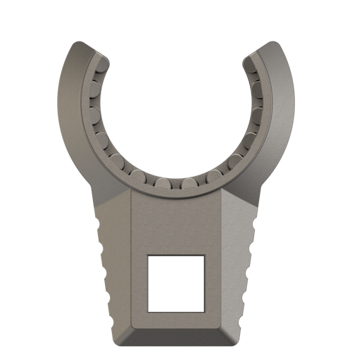 Real Avid AVMFDRBNW Master -Fit Delta Ring Barrel Nut Wrench Titanium/Stainless Steel for AR-Platform