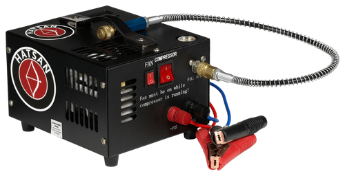 Hatsan USA HA91005 TactAir Spark PCP Compressor 4500 PSI (310 BAR) Max Black