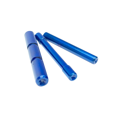 Cross Armory CRGPSBL 3 Pin Set Dimpled Compatible w/Glock Gen1-3 Blue Steel