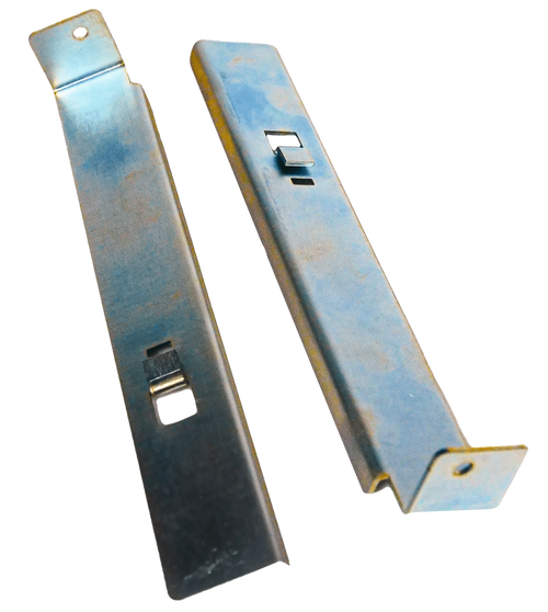 Berry's 54358 Gun Safe Pistol Rack Silver Steel Handgun