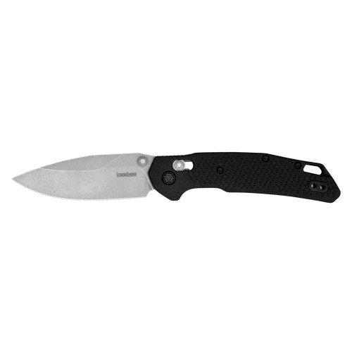 Kershaw Heist Folding Knife 3-1/5" Drop Point Blade Black