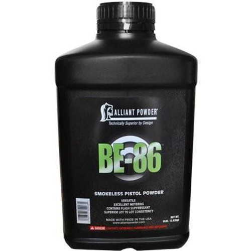 Alliant Smokeless BE-86 Powder for Handguns 8lbs