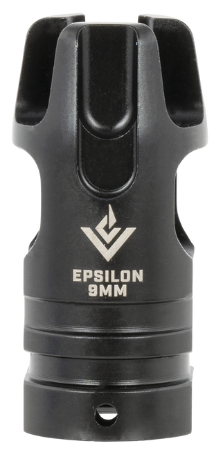 VG6 Precision  EPSILON  9mm Luger 1/2"-28 tpi 2.21" OAL, Black Stainless Steel