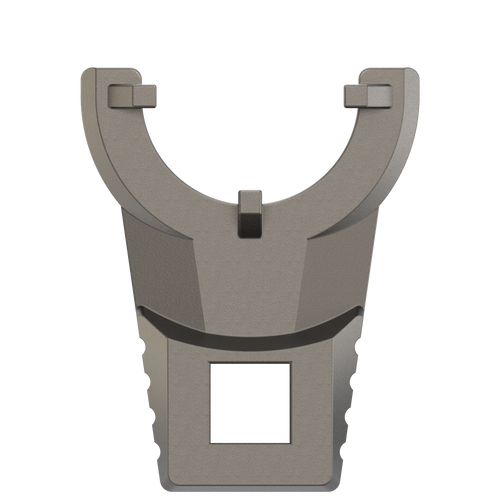 Real Avid AVMFESCNW Master -Fit Extended & Standard Castle Nut Wrench Titanium/Stainless Steel for AR-Platform