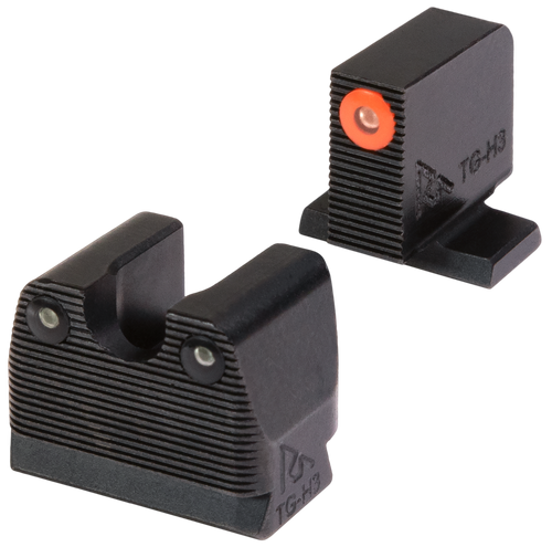 Rival Arms RARA1A231S SIG Sauer 3-Dot Night Sights  Green Tritium Orange Outline Front Sight-Green Tritium Black Outline Rear Sight