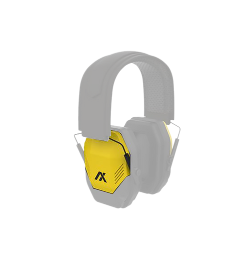 Axil LLC MXPLTY MX Plate  Over the Head Yellow