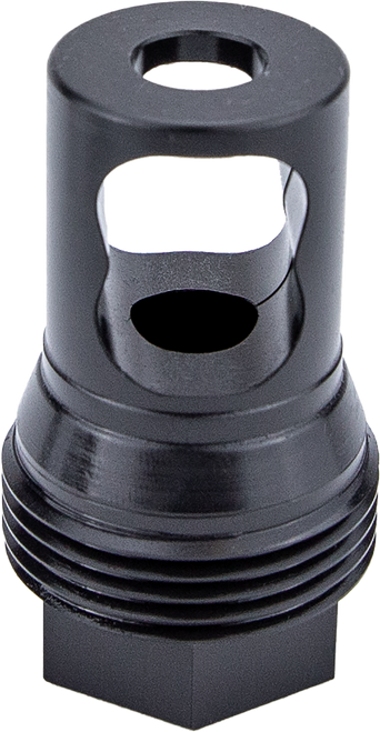 Kgm Suppressors A-TMB50-S-1 R50T Taper Muzzle Brake Black Nitride Steel 1x14 Threads