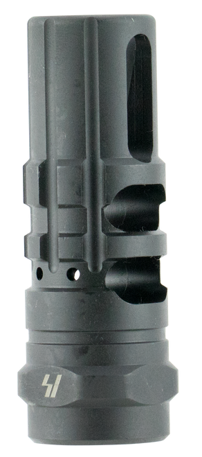 Strike Industries JCOMP2308 JComp Gen 2 Black Steel w/ 5/8"-24 tpi Threads 2.55" OAL 0.87" Diameter 0.34" Diameter 308 Win 7.62x51mm NATO Fits AR-Platform