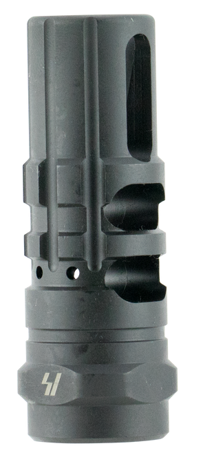 Strike Industries JCOMP2308 JComp Gen 2 Black Steel w/ 5/8"-24 tpi Threads 2.55" OAL 0.87" Diameter 0.34" Diameter 308 Win 7.62x51mm NATO Fits AR-Platform