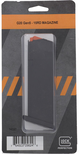 10MM 15RD ORANGE FOLLOWERGLOCK OEM MAGAZINE GEN5 G20 
