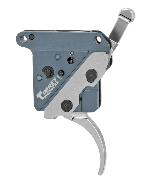 Timney Triggers THEHIT16 Hit Trigger  Curved Trigger with 8 oz Draw Weight & Nickel Finish for Remington 700 Right
