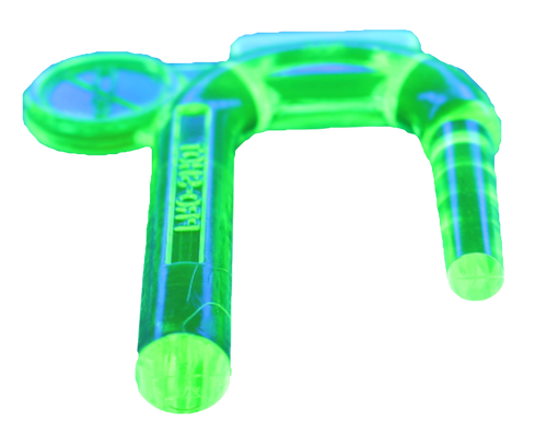 Pro-Shot BL2CFGREEN UV Bore Light Chamber Flag .22 Cal & Up Rifle/Pistol Fiber Optic Illuminator Neon Green 2 Pack