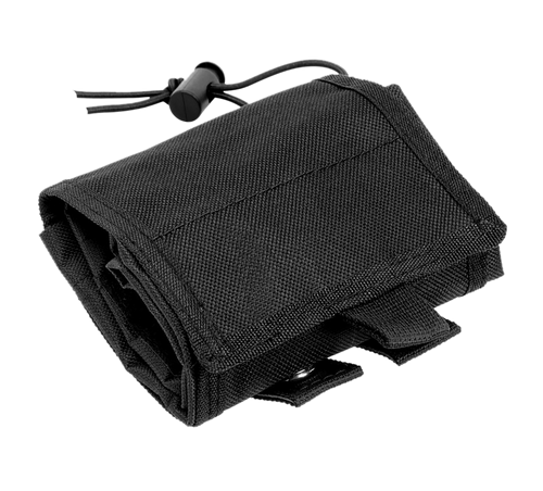 NcStar CVFDP2935B VISM Folding Dump Pouch Black Canvas