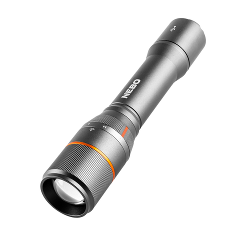 NEBO NEBFLT0020 Davinci 2000 Flashlight  Gray 200/800/2,000 Lumens White LED