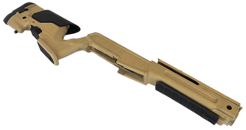 Archangel AAMINIDT Precision Stock  Desert Tan Synthetic Fixed with Adjustable Cheek Riser for Ruger Mini-14, Mini Thirty