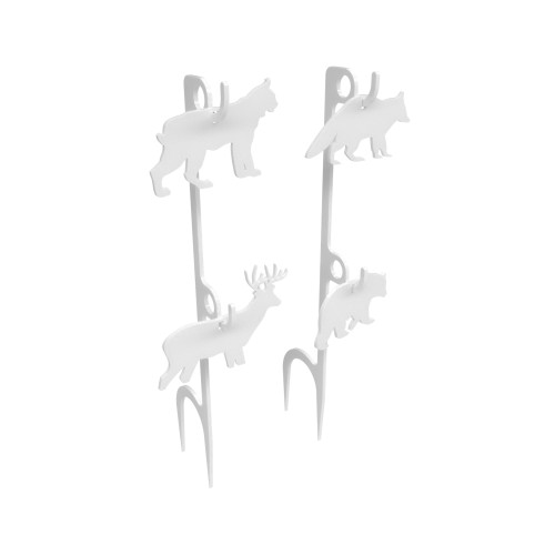 B/C RIMFIRE AR500 ANIMAL TARGET SET