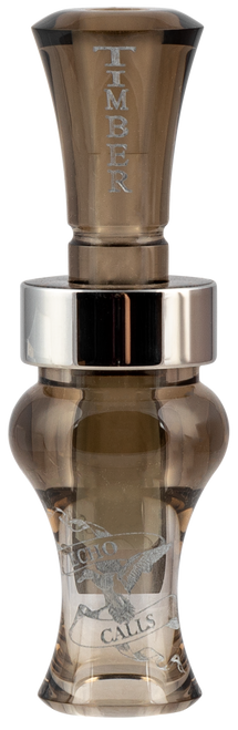 Echo Calls 77730 Timber  Single Reed Mallard Hen Sounds Attracts Ducks Smoke Gray Acrylic