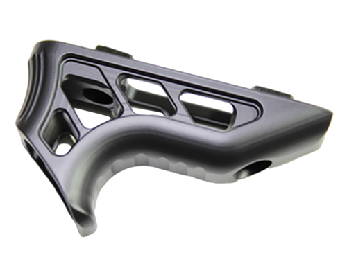 Timber Creek Outdoors MEMAFGBL Enforcer Mini Angled Foregrip Black Billet Aluminum