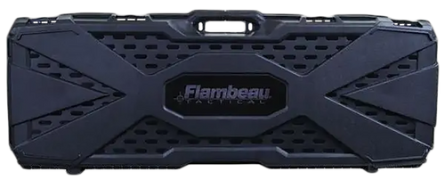 Flambeau 6500AR  Tactical Rifle Case Black Polypropylene Water Resistant