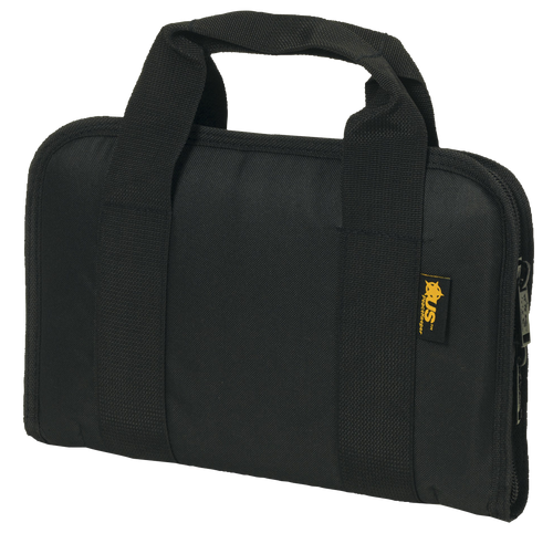 US PeaceKeeper P21108 Attache Case Black 600D Polyester Holds Handgun