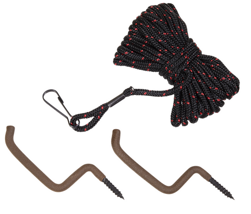 Allen 54 Bow & Gun Rope Treestand Black/Red 20' Long Includes 2 Hangers