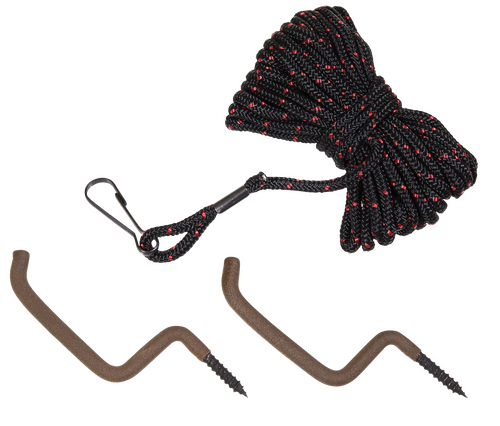 Allen 54 Bow & Gun Rope Treestand Black/Red 20' Long Includes 2 Hangers