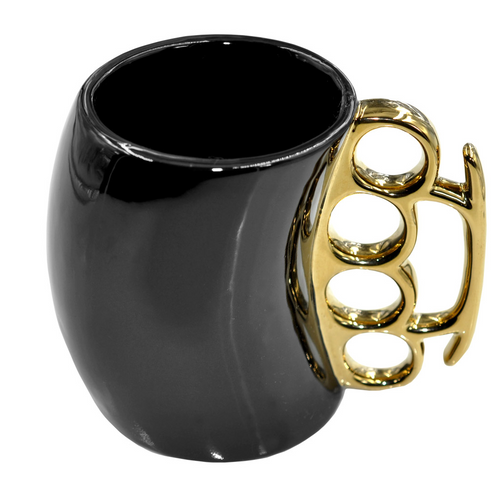 Brass Knuckle Mug