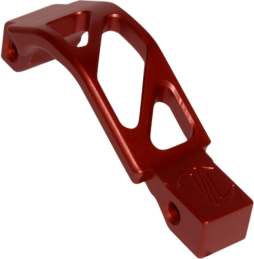 Timber Creek Outdoors AROTGR AR Oversized Trigger Guard Drop-In Red Anodized Aluminum For AR-Platform Timber Creek Outdoors AROTGR AR Oversized Trigger Guard Drop-In Red Anodized Aluminum For AR-Platform
