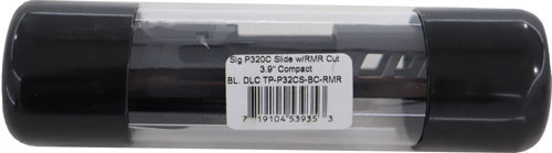 W/RMR CUT & PLATE BLACK DLCTRUE PRECISION SIG P320C SLIDE 