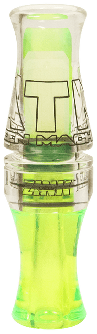 Avian X ZNK-ZNK6027 ATM Green Machine  Single Reed Lemon Drop Polycarbonate Attracts Ducks