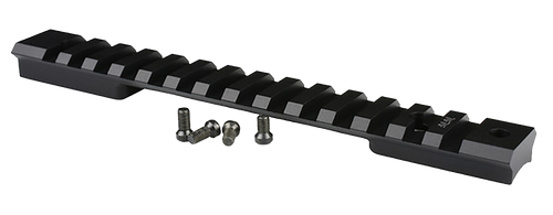 Warne 765420MOA Mountain Tech Tactical Rail Black Anodized Aluminum Weatherby Mark V 9 Lug Magnum (Except .240 WM) Magnum Action, 20 MOA