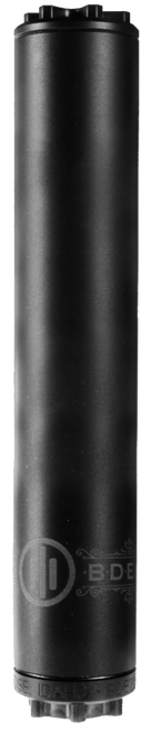 Primary Weapons TE01-1F 22 Suppressor BDE 5.7x28mm 1.00" Black 3D Printed Titanium 1/2x28