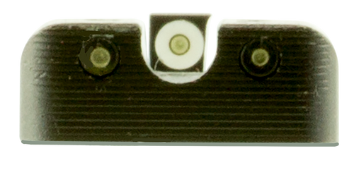 TruGlo TG231H1W Tritium Pro  Black | Green Tritium White Outline Front Sight Green Tritium Rear Sight