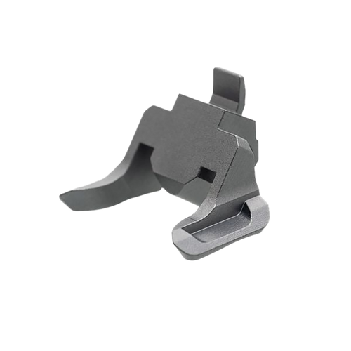 Tyrant CNC TDVP9EGREY Extended Magazine Release  9mm/40 S&W Fits Heckler & Koch VP9/VP40 Grey Aluminum