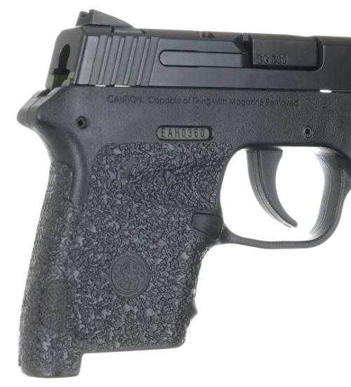Talon Grips 701R Adhesive Grip  Textured Black Rubber for S&W Bodyguard 380