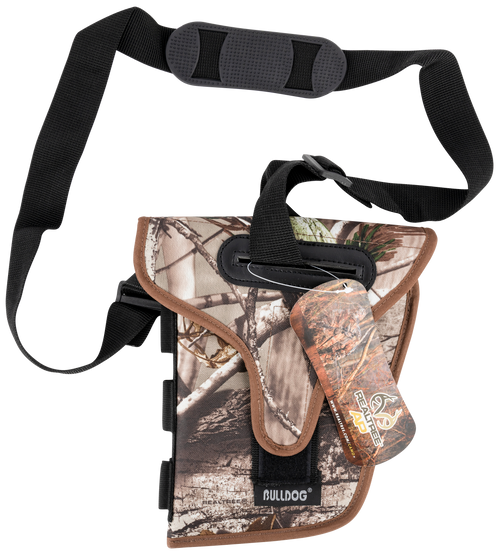 Bulldog DCBAN6 Bandolier  Shoulder Realtree APHD Fits 5.50-6.50" Barrel Belt 1.50" Wide Ambidextrous